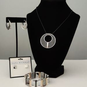 Dana Buchman Necklace, Earring & bracelet 🌴🌴🌴